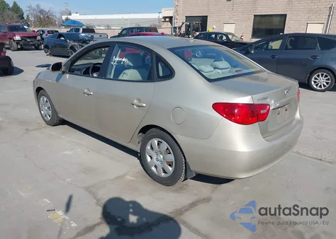 2008 Hyundai Elantra Gls/Se from USA, damaged, VIN KMHDU46D28U405980